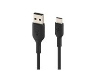 Belkin BoostCharge - USB-kabel - 24 pin USB-C (han) til USB (han) - 3 m - sort CAB001BT3MBK