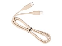Jabra - USB-kabel - 24 pin USB-C (han) til 24 pin USB-C (han) - 1.2 m - beige 14208-34