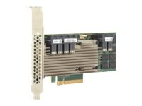 Broadcom MegaRAID SAS 9361-24i - Styreenhed til lagring (RAID) - 24 Kanal - SATA / SAS 12Gb/s - lavprofil - RAID 0, 1, 5, 6, 10, 50, 60 - PCIe 3.0 x8 05-50022-00