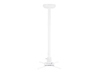 Multibrackets M Universal Ceilingmount - Monteringssæt (til loftmontering) - for projektor - hvid - loftsmonterbar 7350073730742