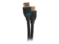C2G 12ft 8K HDMI Cable with Ethernet - Performance Series Ultra High Speed - Ultra High Speed - HDMI-kabel med Ethernet - HDMI han til HDMI han - 3.6 m - sort - 8K60 Hz (7680 x 4320) support, 4K120 Hz (4096 x 2160) support, 10K support C2G10456