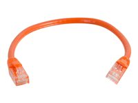 C2G Cat6 Booted Unshielded (UTP) Network Patch Cable - Patchkabel - RJ-45 (han) til RJ-45 (han) - 7 m - UTP - CAT 6 - formet, knastfri, strenget - orange 83579