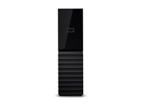 WD My Book WDBBGB0240HBK - Harddisk - krypteret - 24 TB - ekstern (stationær) - USB 3.2 Gen 1 - 256-bit AES - sort WDBBGB0240HBK-EESN