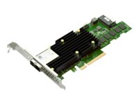 Broadcom MegaRAID 9580-8i8e - Styreenhed til lagring (RAID) - 16 Kanal - SATA 6Gb/s / SAS 12Gb/s / PCIe 4.0 (NVMe) - RAID 0, 1, 5, 6, 10, 50, JBOD, 60 - PCIe 4.0 x8 05-50076-00