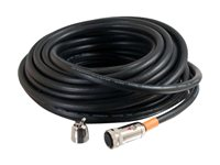 C2G RapidRun Multi-Format Runner Cable - CMG-rated - Video/audiokabel - MUVI-kontakt hun til MUVI-kontakt hun - 7.6 m - sort 87109