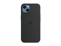 Apple - Bagsidecover til mobiltelefon - MagSafe-kompatibilitet - silicone - midnat - for iPhone 13 MC4A4ZM/A