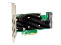 Broadcom HBA 9620-16i - Styreenhed til lagring (RAID) - 16 Kanal - SATA 6Gb/s / SAS 24Gb/s / PCIe 4.0 (NVMe) - RAID 0, 1, 10 - PCIe 4.0 x8 05-50111-02
