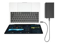 StarTech.com 50cm (1.6ft) Thunderbolt 3 Cable, 40Gbps, 100W PD, 4K/5K Video, Thunderbolt-Certified, Compatible w/ TB4/USB 3.2/DisplayPort - Thunderbolt kabel - 24 pin USB-C (han) til 24 pin USB-C (han) - Thunderbolt 3 / USB / DisplayPort - 50 cm - sort - for P/N: PEXUSB321C, TB33A1C, TB3DK2DHV, TB3DK2DHVUE, TB3DK2DPPDUE, TB3DKDPMAW, TB3DKDPMAWUE TBLT34MM50CM