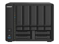 QNAP TS-932PX - NAS-server - 9 bays - SATA 6Gb/s - RAID 0, 1, 5, 6, 10, 50, JBOD, 5 hot spare, 6 hot spare, 60, 50 hot spare, 10 hot reserve, 60 hot spare, 1 hot spare - RAM 4 GB - Gigabit Ethernet / 2.5 Gigabit Ethernet / 10 Gigabit Ethernet - iSCSI support TS-932PX-4G