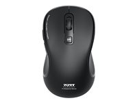 PORT Connect Professional ESSENTIAL - Mus - optisk - 5 knapper - trådløs - 2.4 GHz, Bluetooth - trådløs modtager (USB) 910010