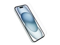 OtterBox Premium - Skærmbeskytter for mobiltelefon - til skærmmaskine - glas - klar - for Apple iPhone 16 77-96185