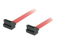 C2G - SATA-kabel - Serial ATA 150/300/600 - SATA (hun) til SATA (hun) - 1 m - rød 81819