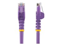StarTech.com 10m CAT6 Ethernet Cable, 10 Gigabit Snagless RJ45 650MHz 100W PoE Patch Cord, CAT 6 10GbE UTP Network Cable w/Strain Relief, Purple, Fluke Tested/Wiring is UL Certified/TIA - Category 6 - 24AWG (N6PATC10MPL) - Netværkskabel - RJ-45 (han) til RJ-45 (han) - 10 m - UTP - CAT 6 - knastfri, strenget - lilla N6PATC10MPL