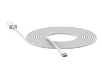 mophie - USB-kabel - 24 pin USB-C (han) til USB (han) - 3 m - hvid 409903207