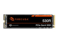 Seagate FireCuda 530R ZP2000GM3A063 - SSD - 2 TB - intern - M.2 2280-D2 - PCIe 4.0 x4 (NVMe) - med 3 års Seagate Rescue Data Recovery ZP2000GM3A063