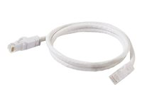 C2G Cat6 Booted Unshielded (UTP) Network Patch Cable - Patchkabel - RJ-45 (han) til RJ-45 (han) - 15 m - UTP - CAT 6 - formet, knastfri, strenget - hvid 83493
