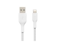 Belkin BoostCharge - Lightning-kabel - Lightning han til USB han - 1 m - hvid CAA002BT1MWH