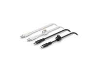 Belkin BoostCharge PRO Flex - USB-kabel - 24 pin USB-C (han) til 24 pin USB-C (han) - USB 2.0 - 3 A - 1 m - USB Power Delivery (60W) - sort/hvid (pakke med 2) CAB011BT1MBW2PK