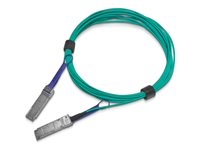 NVIDIA - Fiberkanal-kabel - QSFP (han) - 5 m - aktiv 980-9I13J-00E005