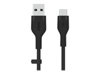 Belkin BoostCharge - USB-kabel - USB (han) til 24 pin USB-C (han) - 3 m - sort CAB008BT3MBK