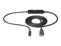 StarTech.com USB C to HDMI Adapter Cable - USB Type-C HDMI - 2m 6 ft. - 4K - Ekstern videoadapter - USB-C - HDMI - for P/N: TB33A1C CDP2HDMM2MB