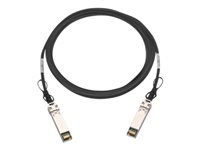 QNAP - 25GBase-kabel til direkte påsætning - SFP28 til SFP28 - 3 m - dobbelt-axial CAB-DAC30M-SFP28