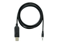 QNAP - Audiokabel - USB han til mini-phone stereo 3.5 mm han - 1.8 m CAB-CONSOLE-UPJ-1M8
