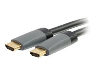 C2G 0.5m Select High Speed HDMI Cable with Ethernet - 4K - UltraHD - HDMI-kabel med Ethernet - HDMI han til HDMI han - 50 cm - afskærmet - sort 80550
