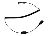 Jabra for Push-to-Talk - Kabel til hovedsæt - Quick Disconnect til 4-pæl ministik han vinklet 8800-01-104