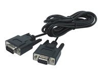APC - Serielt kabel - DB-9 (han) til DB-9 (hun) - sort - for P/N: SRV1KA-TW, SRV1KI-TW, SRV2KA-TW, SRV2KI-TW, SRV3KA-TW, SRV3KI-TW, SRV6KI-TW 940-0024