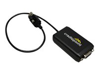 Cradlepoint - USB / serielkabel - USB (han) kan skrues til RS-232 (hun) kan skrues - 40 cm - tommelskruer - for S700 Series S700-C4D, S750-C4D 170873-000