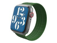 Gear4 - Rem for smart watch - M størrelse - skovgrøn - for Apple Watch Hermès Series 7, Hermès Series 9, Nike Series 7, Series 10, Series 8, Series 9 705009491
