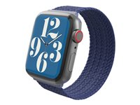 Gear4 - Rem for smart watch - M størrelse - marineblå - for Apple Watch Hermès Series 9, Series 10, Series 8, Series 9, Ultra, Ultra 2 705009506