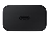 Samsung EP-T1510 - Strømforsyningsadapter - 15 Watt - 2 A - PD (24 pin USB-C) - sort EP-T1510NBEGEU