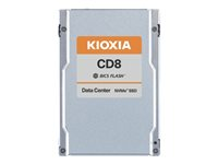 KIOXIA CD8-V Series KCD8XVUG6T40 - SSD - Mixed Use - 6400 GB - datacenter SSD - intern - 2.5" - PCIe 4.0 x4 (NVMe) KCD8XVUG6T40
