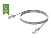 Vision Techconnect - Netværkskabel - RJ-45 (han) til RJ-45 (han) - 2 m - UTP - CAT 6 - booted - hvid TC 2MCAT6