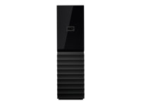 WD My Book WDBBGB0040HBK - Harddisk - krypteret - 4 TB - ekstern (stationær) - USB 3.0 - 256-bit AES - sort WDBBGB0040HBK-EESN