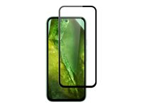 Screenor Premium - Skærmbeskytter for mobiltelefon - glas - rammefarve sort - for Google Pixel 8a 16753SN