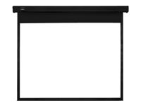 Multibrackets M Motorized Projection Screen Black Edition - Projektionsskærm - loftsmonterbar - motoriseret - 135" (343 cm) - 16:9 - Matte White - sort 7350022733985