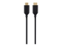Belkin High Speed HDMI Cable with Ethernet - HDMI-kabel med Ethernet - HDMI han til HDMI han - 1 m - 4K support F3Y021BT1M