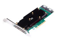 Broadcom MegaRAID 9560-16i - Styreenhed til lagring (RAID) - 16 Kanal - SATA 6Gb/s / SAS 12Gb/s / PCIe 4.0 (NVMe) - RAID 0, 1, 5, 6, 10, 50, JBOD, 60 - PCIe 4.0 x8 05-50077-00