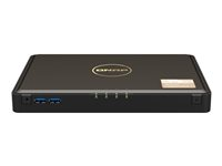 QNAP TBS-464 NASbook - NAS-server - 4 bays - RAID 0, 1, 5, 6, 10 - RAM 8 GB - 2.5 Gigabit Ethernet - iSCSI support TBS-464-8G