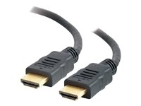 C2G 12ft 4K HDMI Cable with Ethernet - High Speed HDMI Cable - M/M - HDMI-kabel med Ethernet - HDMI han til HDMI han - 3.66 m - afskærmet - sort 50611
