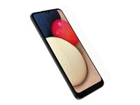 OtterBox Trusted Glass - Skærmbeskytter for mobiltelefon - glas - klar - for Samsung Galaxy A02s 77-82225