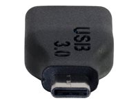 C2G USB C to USB A Adapter - USB C to USB Adapter - 5Gbps - Black - M/F - USB adapter - USB Type A (hun) til 24 pin USB-C (han) - USB 3.0 - sort 28868