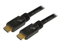 StarTech.com 10m High Speed HDMI Cable - Ultra HD 4k x 2k HDMI Cable - M/M (HDMM10M) - HDMI-kabel - HDMI han til HDMI han - 10 m - sort HDMM10M