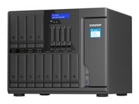 QNAP TS-1655 - NAS-server - 16 bays - SATA 6Gb/s - RAID JBOD, 0, 1, 5, 6, 10, 50, 60 - RAM 8 GB - 2.5 Gigabit Ethernet - iSCSI support TS-1655-8G