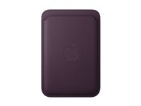 Apple - Omslag til mobiltelefoner/kreditkort - MagSafe-kompatibilitet - mikrotwill, FineWoven - brombær MA7A4ZM/A