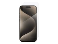 ZAGG InvisibleShield Glass Elite - Skærmbeskytter for mobiltelefon - glas - for Apple iPhone 15 Pro 200111786