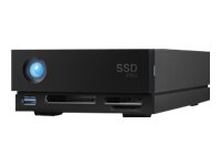 LaCie 1big Dock SSD Pro STHW4000800 - Harddisk-array - 4 TB - 1 bays - SSD 4 TB x 1 - Thunderbolt 3, USB 3.1 (ekstern) - med 5 års Rescue Data Recovery Service Plan STHW4000800